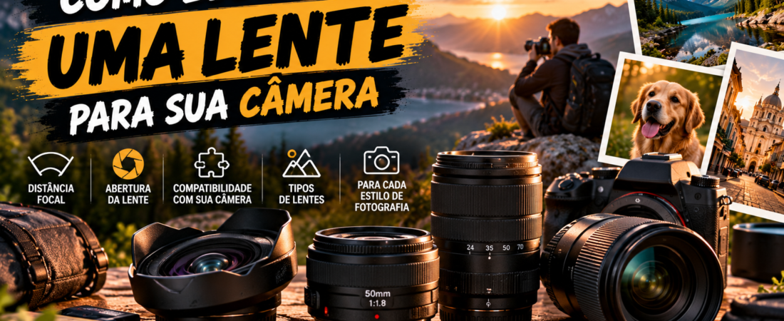 Tripé para Câmera: Como Escolher o Modelo Ideal