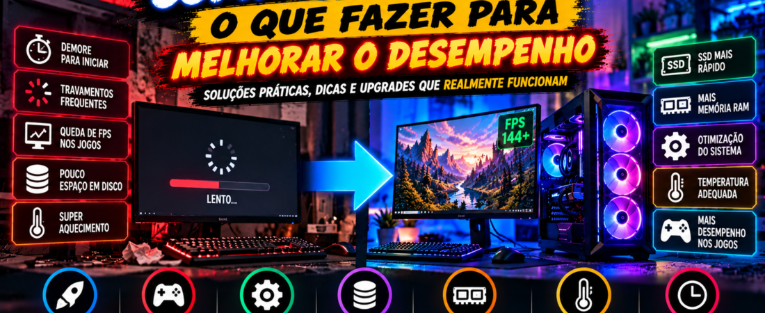 Computador Lento: O Que Fazer para Melhorar o Desempenho