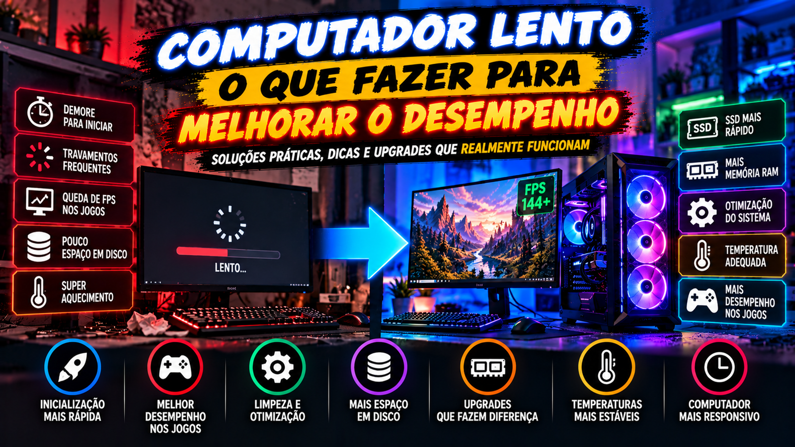 Computador Lento: O Que Fazer para Melhorar o Desempenho