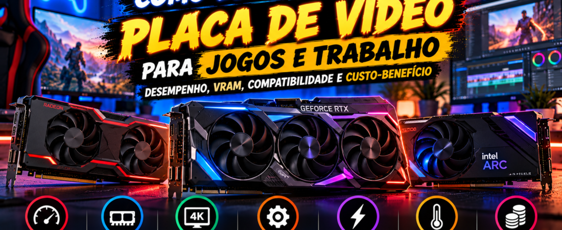 Como Escolher uma Placa de Vídeo para Jogos e Trabalho